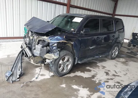 2013 Honda Pilot Ex-L из США, поврежденный, VIN 5FNYF4H75DB081739